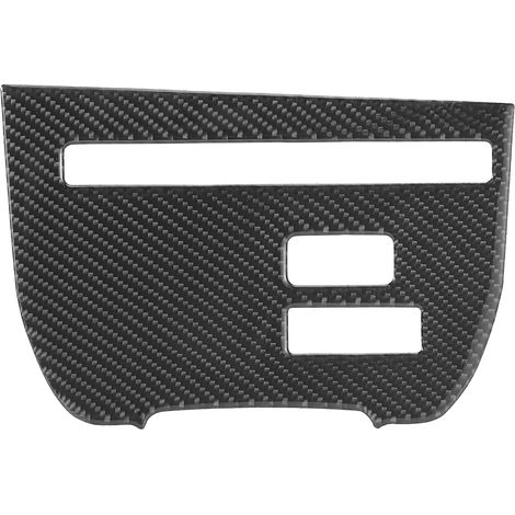 Autocollant tableau de bord fibre carbone pour lecteur CD intérieur Nissan GTR R35 2008-2016