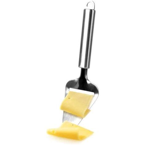 Trancheuse à fromage classique en acier inoxydable avec lame robuste et poignée sûre Trancheuses à fromage à légumes professionnelles Éplucheur pour fromage dur et mou