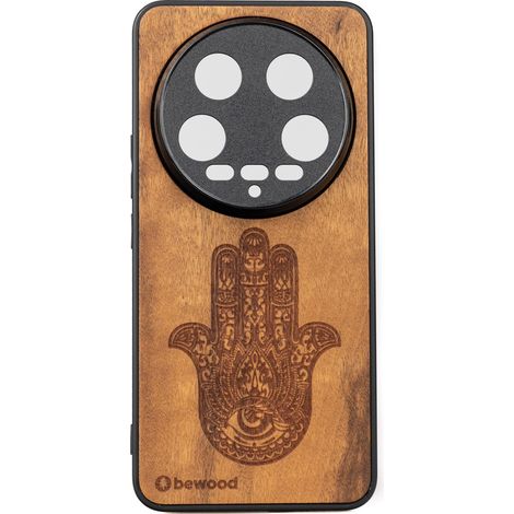 Caisse en bois Bewood pour Xiaomi 14 Ultra HAMSA IMBUIA (1/2)