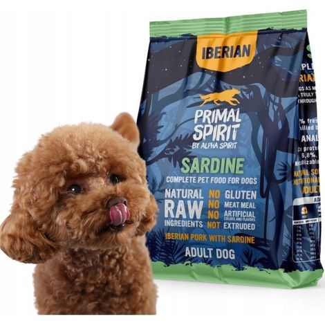 Primal Spirit Iberische Sardinen, halbweiches Futter, 1 kg