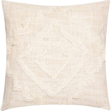 Cuscino in cotone trapuntato inca 40x40cm - Atmosphera créateur d'intérieur (1/4)