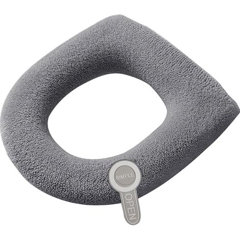 Coussin Pour Siège De Toilette - Rond - Universel Pour Sièges Ronds Et En Forme De U - Avec Poignée - En Fibre De Polyester - 30 Cm - 1 Pièce (1/5)