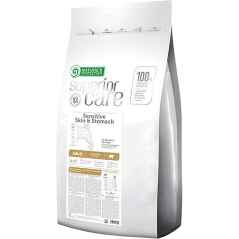 Nature's Prot. Piel y estómago Ad Cordero pequeño 10 kg (1/2)
