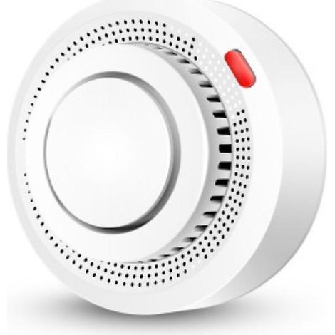 JANMIR-Détecteur de fumée intelligent Wi-Fi avec capteur de sécurité incendie et alarme de fumée pour système de sécurité domestique et application Smart Living (1/5)
