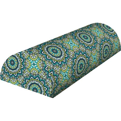 Coussin traversin Anais 10x40 cm - ergonomique, en mousse à mémoire de forme, pour le dos, la nuque et le cou, décoratif - Bertoni (1/5)