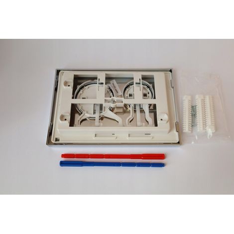 KK-Pol Modello M11 Pulsante di scarico cromato per WC