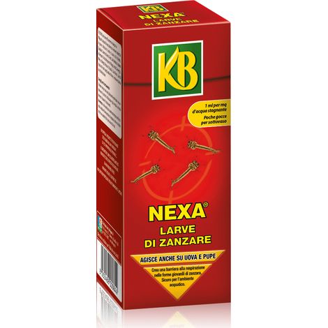 Larvicida NEXA per Zanzare – Trattamento Acque Stagnanti 50 ml