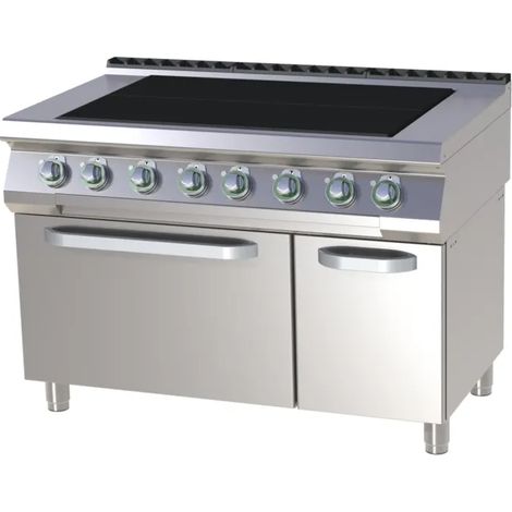 Fourneau électrique avec four statique RM - SPLT 7120/21 E - RM Gastro