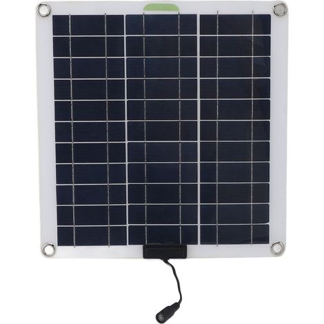 Kit chargeur de batterie solaire 200 W, chargeur de batterie monocristalline haute efficacité avec prise OBD pour le camping en plein air (1/5)