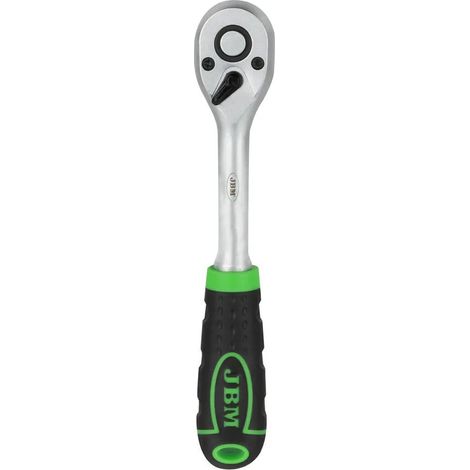Chiave a cricchetto jbm 72-tooth straight ratchet impugnatura ergonomica
