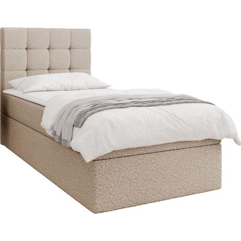 Cama continental Comfivo Osculum II, Lambi 06, Continental, Individuales, 80x200, Tapiz, Somieres, 82x206x112cm
