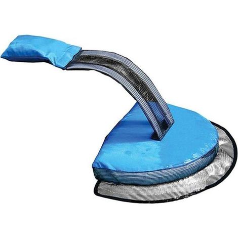 Rampe de sauvetage gonflable pour piscine avec filet de sécurité portable YYV (1/5)