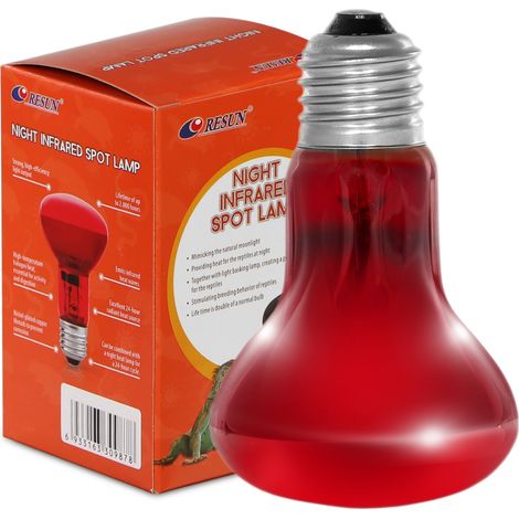Lámpara infrarroja Resun de 50 W - bombilla infrarroja (1/5)