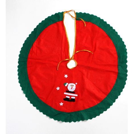 Gonna per albero di Natale a tema Grinch, calendario dell'Avvento, conto alla rovescia, sacchetto regalo, ciondolo decorativo per albero di Natale, 90 cm (1/4)