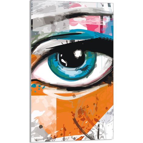 Glasschneidebrett 30x52 Auge (1/5)