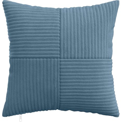 vidaXL Funda de almohada 12 pcs ALMELO Azul 40 x 40 cm pana (1/2)