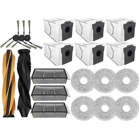 Ricambi per aspirapolvere Dreame X50 Ultra/X50 Master/L50 Pro Ultra/L40S Pro Ultra/L40s Ultra: spazzola, filtro, panno per la pulizia, sacchetto raccoglipolvere (1/5)