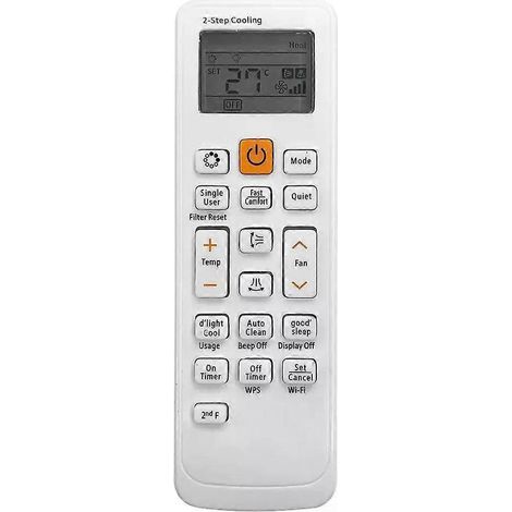 Nouvelle télécommande de remplacement pour climatiseur Samsung DB93-14195G, DB93-14195F et DB9311115U (1/5)