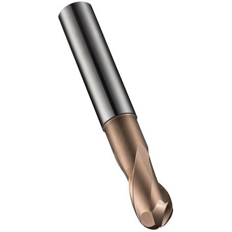 Fresa a raggio S529 D.4mm lunghezza inserto 20mm HM TiSiN Z.2