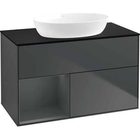 Villeroy & Boch FA12HGHG Meuble sous-lavabo Finion FA1 (1/2)