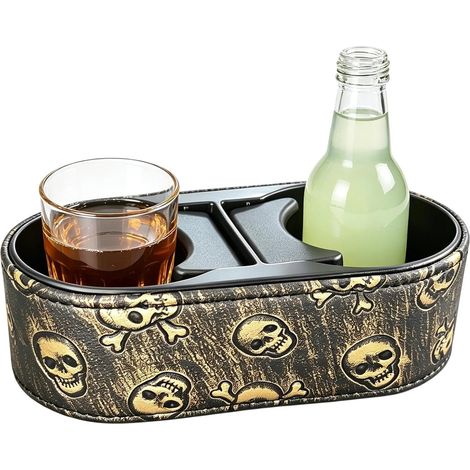 Porte-gobelet pour Voiture - 2 en 1 Support Ajustable avec bac de Rangement - Porte-Gobelet Supplémentaire pour Voiture  pour intérieur de Voiture Console Tableau de Bord Bureau vélo (1/5)