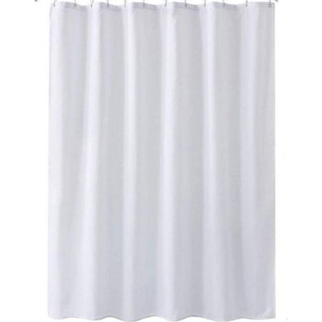 Rideau de douche anti-moisissure - Anneaux inclus - Polyester-Imperméable-Antirouille-Convient pour la salle de bain-100x200 (1/4)