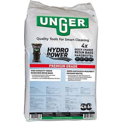 Unger QuickChange Harzbeutel Vorportioniert aus Wasserdurchlässigem Material (1/4)