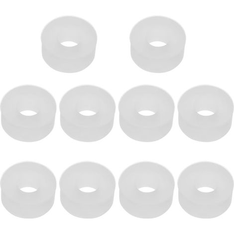 10 Pieces Silicone Sealing Rings for Compact Inflator Chuck for Air Inflator Tip Multipurpose Use Car Bike Tyres (1/5)