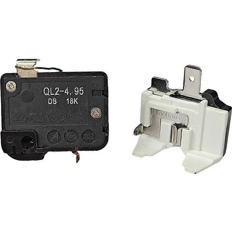 Démarreur robuste pour réfrigérateur-congélateur QL2-4.95, série de démarreurs, protecteur thermique de surcharge (1 démarreur QL2-4.95 + 1 protecteur papillon à 1 patte) ( )