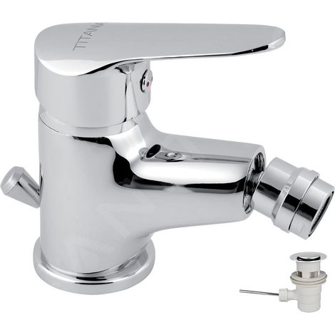Novaservis Titania Iris New - Robinetterie de bidet avec vidage, chrome 94411,0 (1/2)