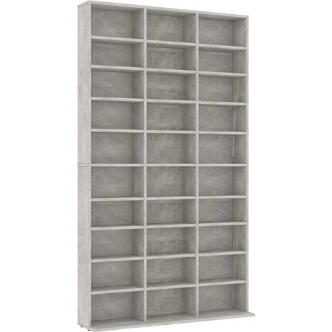 Maison Exclusive - Mobile Porta TV Grigio Cemento 102x16x177,5 cm in Multistrato (1/5)
