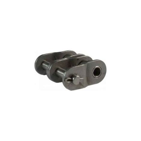Maillon coudé double pour chaine acier norme ISO 05B2