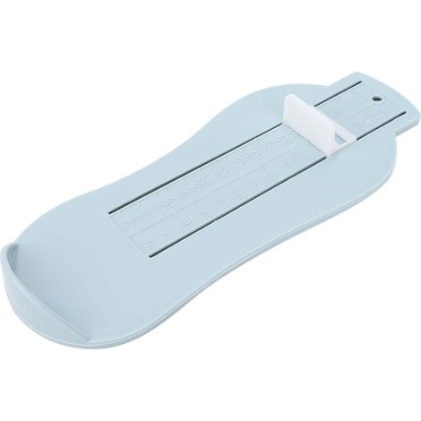 Règle de Pointure Bébé - Mesureur de Pied Enfant pour Achat de Chaussures Facile - Bleu (1/5)