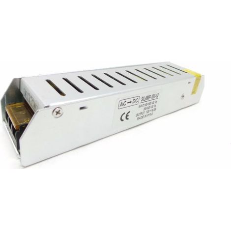 Transformateur 220V 12V 100W 8.5A - SILUMEN