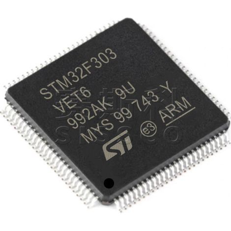 STM32F303VET6 STM32F334C8T6 electronic component chips, 5 electronic components, 5 units.