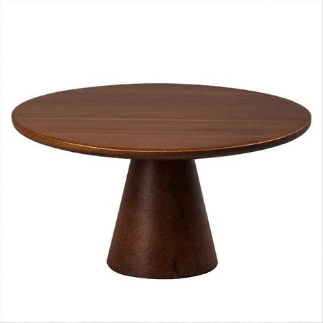 Élégant présentoir à gâteaux en bois – grande assiette à dessert avec socle pour gâteaux, cupcakes et pâtisseries. Parfait. – JBMEDIA (1/4)