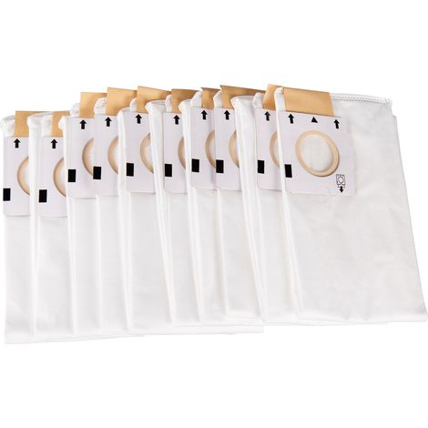 Sacs à poussières filtrants par 10 pour DVC560 MAKITA 191D63-2 (1/3)