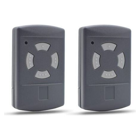 Télécommande Compatible pour Porte de Garage HORMANN 40,685MHz HSE2 HSM4 HSM2 HSE4 HS2 HS4 Bouton Gris (Lot de 2)dyk-alovez (1/4)