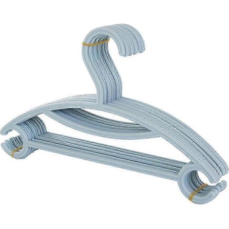 10 cintres en plastique pour vêtements et manteaux, organisateur de placard pour bébé et enfants, porte-manteaux au choix - (1/5)