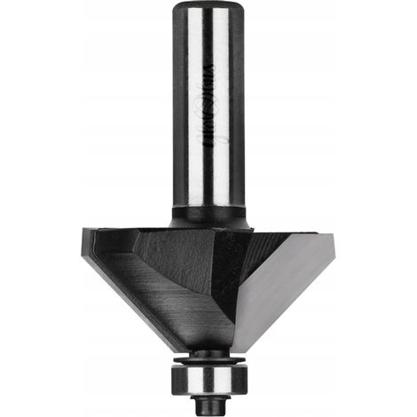 Globus-Fasenfräser mit Lager Z2 45° D24,3 S8 mm (1/4)