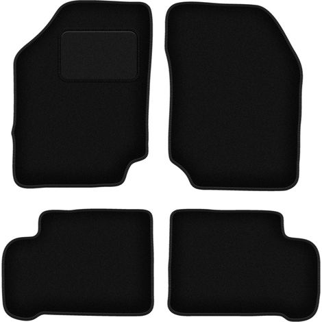 Tapis en velours noir pour : Nissan 100NX coupé, targa (1990-1995) (1/5)