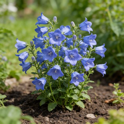 Campanule carpatica Blaue Clips 20cm Godet 9cm - Campanula (1/4)