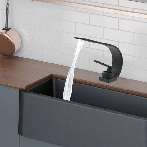 Grifo de baño, grifo de lavabo, mezclador, lavabo, grifería, grifo de baño, lavabo cromado, grifo de lavabo de latón, frío y caliente para baños, aseos (1/5)
