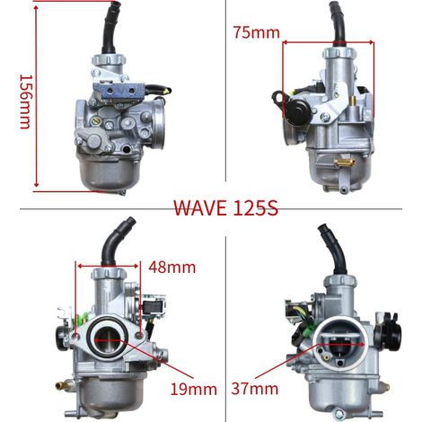 Régulateur de carburateur pour moto WAVE125 KARISMA SUPRAX 125 INNOVA (1/4)