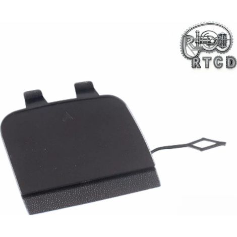 Applicable aux Mercedes-Benz GLA200 (2015-2017) : cache crochet de remorquage de pare-chocs avant 250 x 156 mm, référence 1568850722 (1/5)