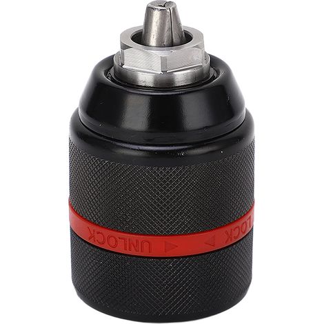 Schnellspannbohrfutter 1/2-20UNF, selbstspannend, Spannbereich 2–13 mm, 63 mm/2,5 Zoll Sechskant (1/5)
