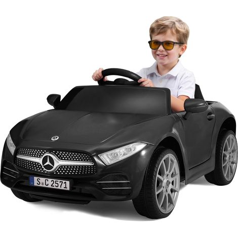 Voiture Électrique Enfant Mercedes-Benz CLS 350– Deux modes de contrôle, LED, Musique & Sécurité