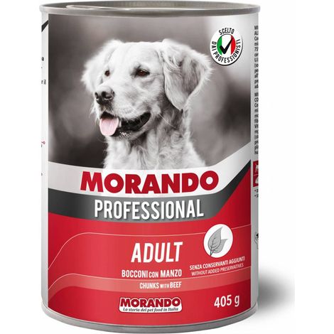 CIBO CANE MORANDO LATT 405 G BOCCONI MANZO - 24 pezzi