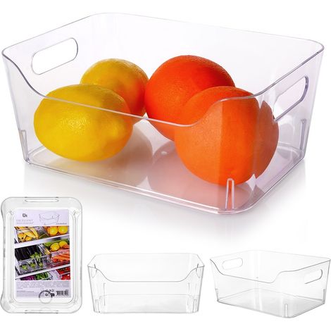Kühlschrank-Organizer-Behälter für Lebensmittel 23x16x9,5cm EXCELLENT HOUSEWARE 259373 (1/5)