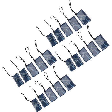 ASHATA Lot de 20 serrures à porte avec porte-clés carte puce (1/5)